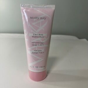 Mary‎ Kay 2-In-1 Body Wash & Shave Gel Pink 6.5 fl oz 192 ml New Sealed